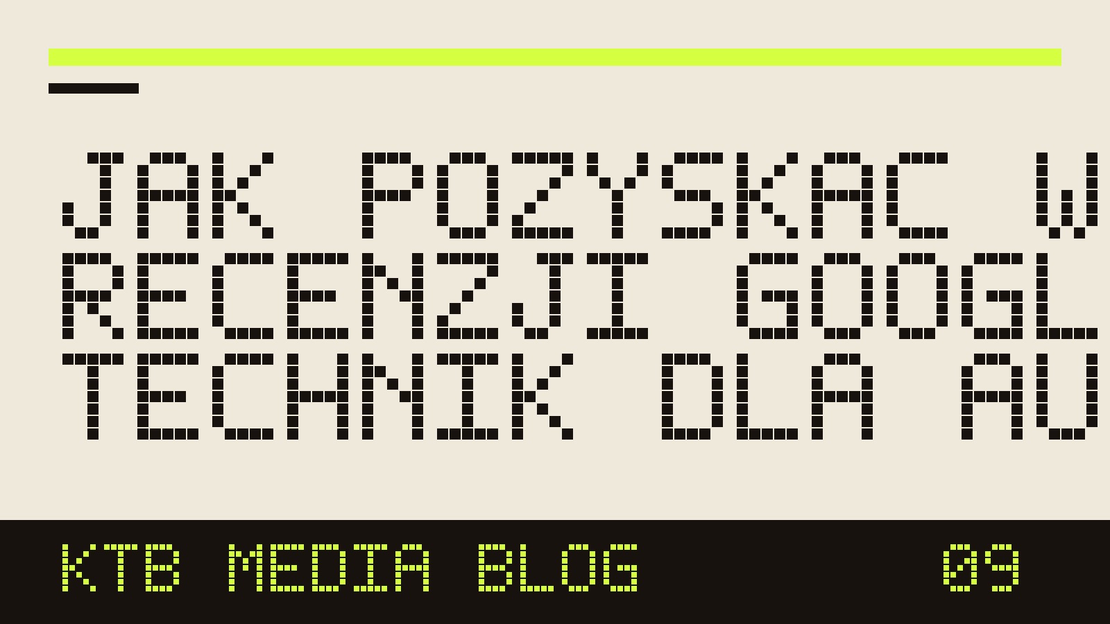 Jak pozyskać więcej recenzji Google 7 technik dla automotive